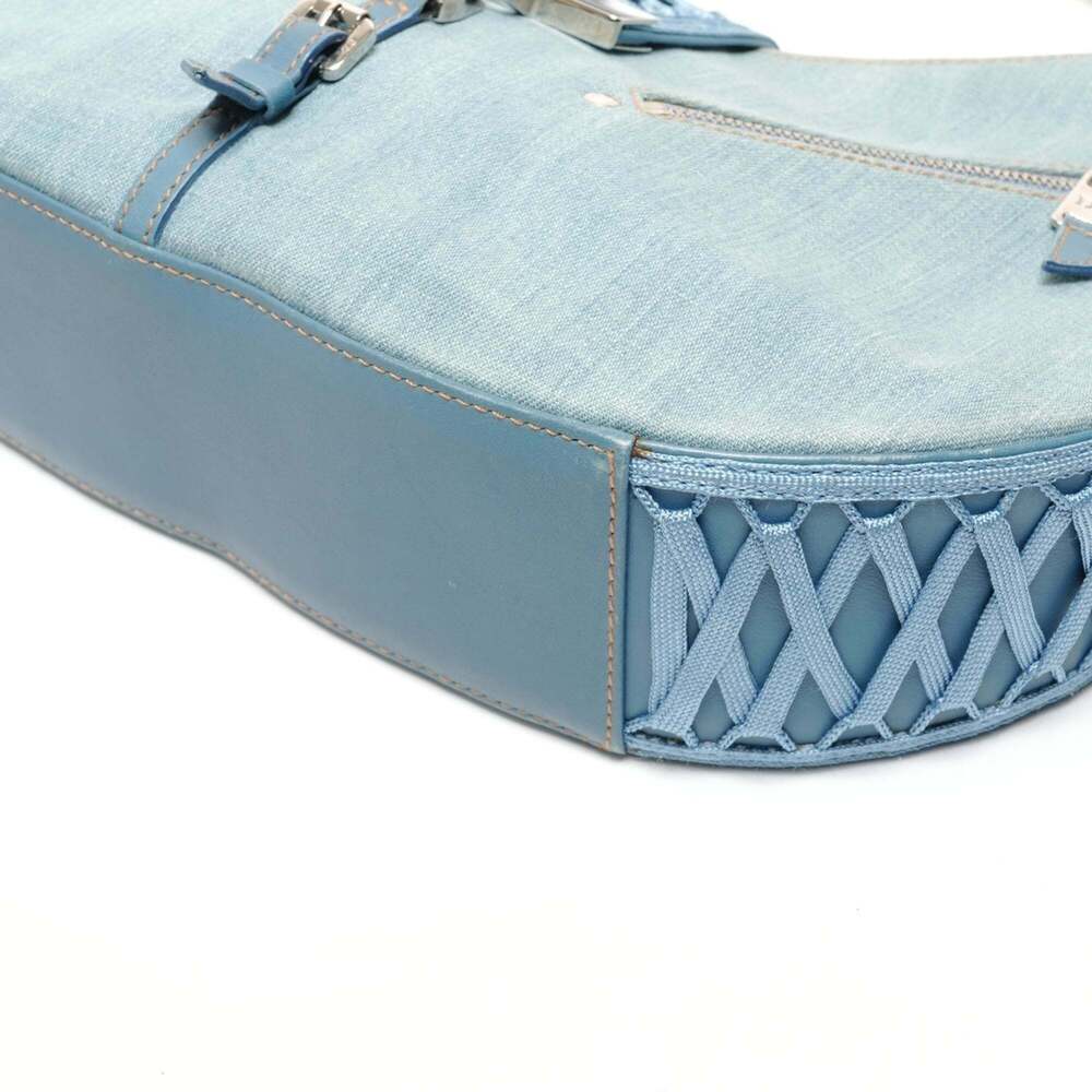 CHRISTIAN DIOR Blue Shoulder Bag - Picture 7 of 14
